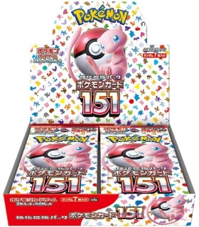 Pokémon Scarlet & Violet 151 Booster Box Display (JPN) SV2a